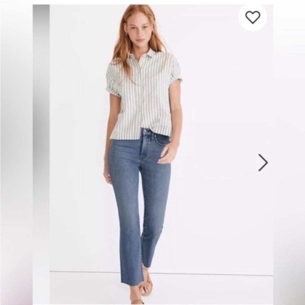 Madewell Cali Demi-Boot Blue Jeans